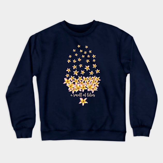 A Smell of Lilies Crewneck Sweatshirt by Colette